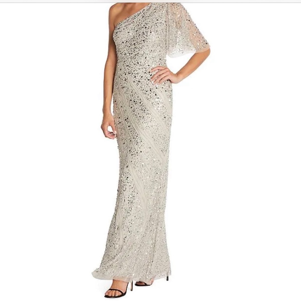 Aidan Mattox Sequin Gown